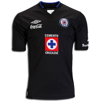 2013 CDSC Cruz Azul Away Black Soccer Jersey Shirt